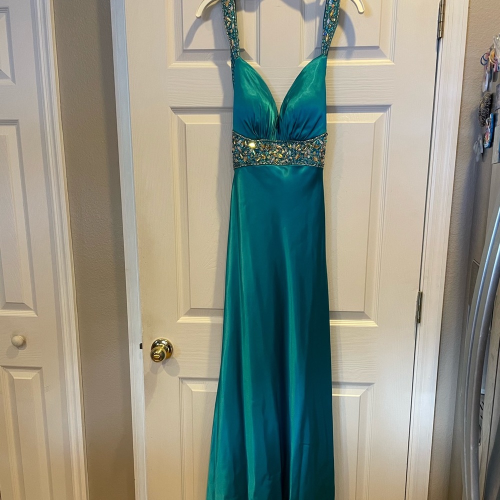 Sexy Blue Prom Dress